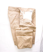EIDOS By ISAIA - SLIM 5-Pocket Flat Front Textured Beige Pants - 30W