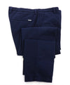 HUGO BOSS - “Rice3-1-D” Navy Blue Slim Cotton Casual Pants - 34W