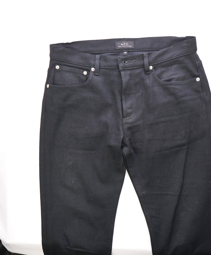 A.P.C. - PETIT NEW STANDARD Black Jeans *Missing Button* - 29W