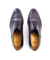 SUTOR MANTELLASSI - "Wholecut" Gray Slim Silhouette Oxford  - 9 W US