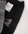 HUGO BOSS - Gray Melange "Astian/Hets" Slim Flat Front Dress Pants - 28W