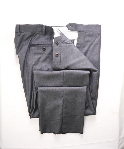 ZANELLA - LORO PIANA TASMANIAN 150's “Devon” Flat Front Dress Pants - 42W