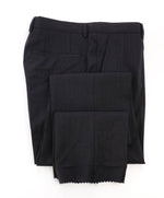 HUGO BOSS - Gray Abstract Check "Astian/Hets" Slim Flat Front Dress Pants - 30W