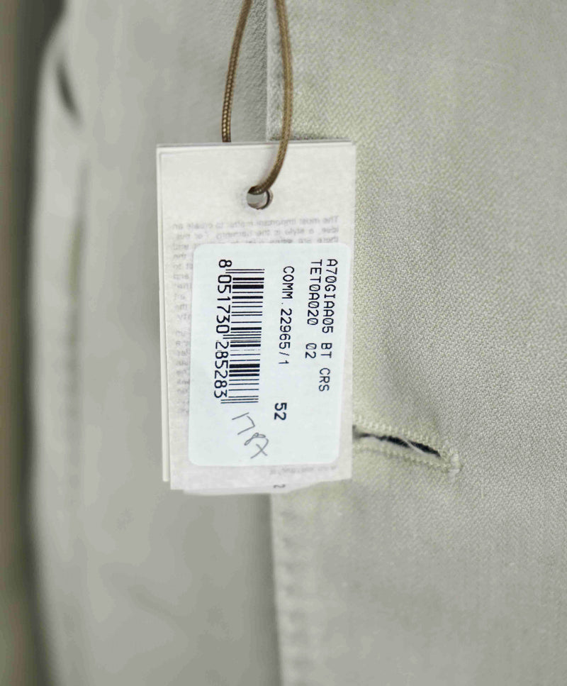 $1,095 ELEVENTY - Neutral Herringbone Semi-Lined Soft Jacket Blazer - 42 (52 EU)
