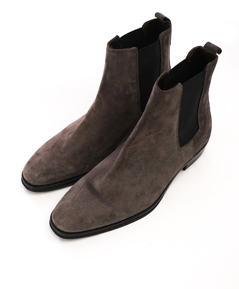 BRUNO MAGLI - Suede Durable Sole Gray Ankle Boots - 8