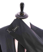 $3,995 ERMENEGILDO ZEGNA -"TROFEO" MILANO Black CLOSET STAPLE Suit - 48L
