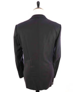 $3,995 ERMENEGILDO ZEGNA -"TROFEO" MILANO Black CLOSET STAPLE Suit - 48L