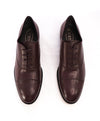 TOD’S - Burgundy Oxblood Leather Oxfords “LOGO” Leather Sole- 11US