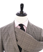 BOGLIOLI -Milano Semi-Lined Deconstructed Wool Gray/Beige Plaid Check Suit- 40R