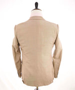 $3,995 ERMENEGILDO ZEGNA -“SILK / WOOL" Neutral Beige Suit - 38R