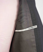$1,695 HICKEY FREEMAN - Gray Textured Stripe "Milburn ii" Notch Lapel Suit - 44R