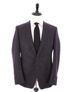 SAMUELSOHN - Purple/Eggplant Tone Premium Grade Wool Blazer - 42L