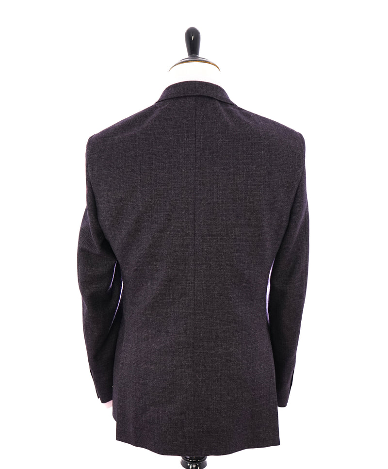 SAMUELSOHN - Purple/Eggplant Tone Premium Grade Wool Blazer - 42L