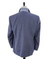 CANALI - Blue Melange Houndstooth Blazer W Bright Buttons - 48R