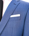 HUGO BOSS - “Hutson5/Gander2” Royal Weave MOP Buttons Bold Blue Blazer - 42R