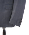 CHRISTIAN DIOR - Slim Narrow Lapel Blue/Gray Birdseye Suit - 42L