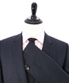 CHRISTIAN DIOR - Slim Narrow Lapel Blue/Gray Birdseye Suit - 42L