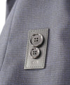 CHRISTIAN DIOR - Slim Narrow Lapel Blue/Gray Birdseye Suit - 42L