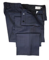 CHRISTIAN DIOR - Slim Narrow Lapel Blue/Gray Birdseye Suit - 42L