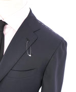 KITON - "14 Microns" Iconic Navy Suit 2-3 Button Roll Lapel - 46R