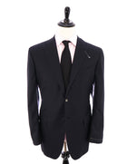 KITON - "14 Microns" Iconic Navy Suit 2-3 Button Roll Lapel - 46R