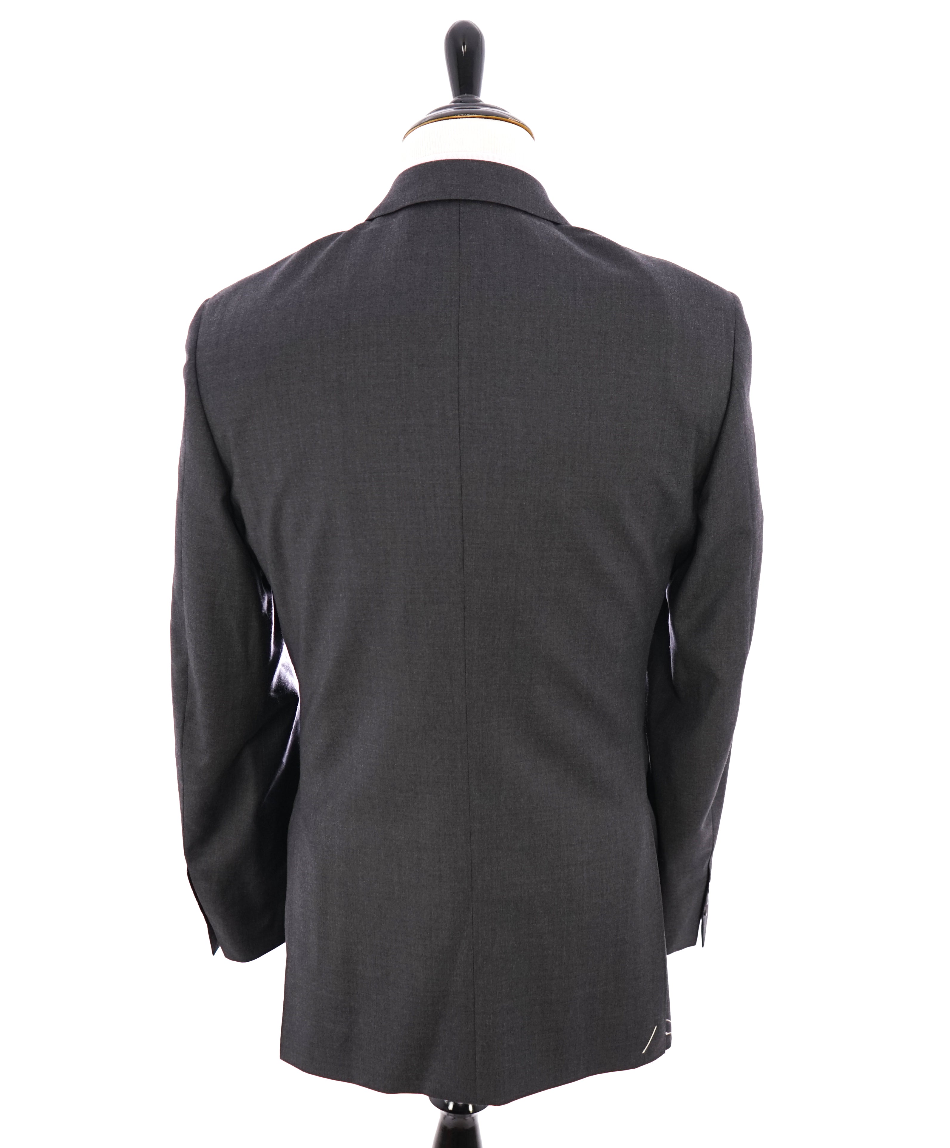 CANALI - Gray Charcoal Notch Lapel Iconic Suit - 44R