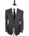 $2,000 CANALI - Charcoal Gray *CLOSET STAPLE* Notch Lapel Suit - 44S