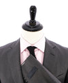 PAL ZILERI - Semi-Lined Soft Shoulder Purple Stripe Modern Suit - 40R