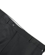 SAMUELSOHN - *SUPER 120's* Black Wool Flat Front Dress Pants - 36W