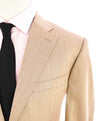 $3,000 *CANALI EXCLUSIVE* - PREMIUM Collection Super 150's Beige Suit  - 46R