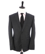 Z ZEGNA - Prince of Wales Gray & Blue Check Plaid Blazer Drop 8 - 44R