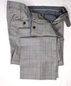 HICKEY FREEMAN - Gray & Blue Multi Plaid Check "Milburn ii" Suit - 42L