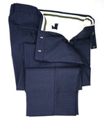 Z ZEGNA -Blue Tonal Micro Check Drop 8 Wool Suit - 42R