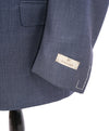 CANALI - Powder Blue Textured Birdsye Suit - 46L