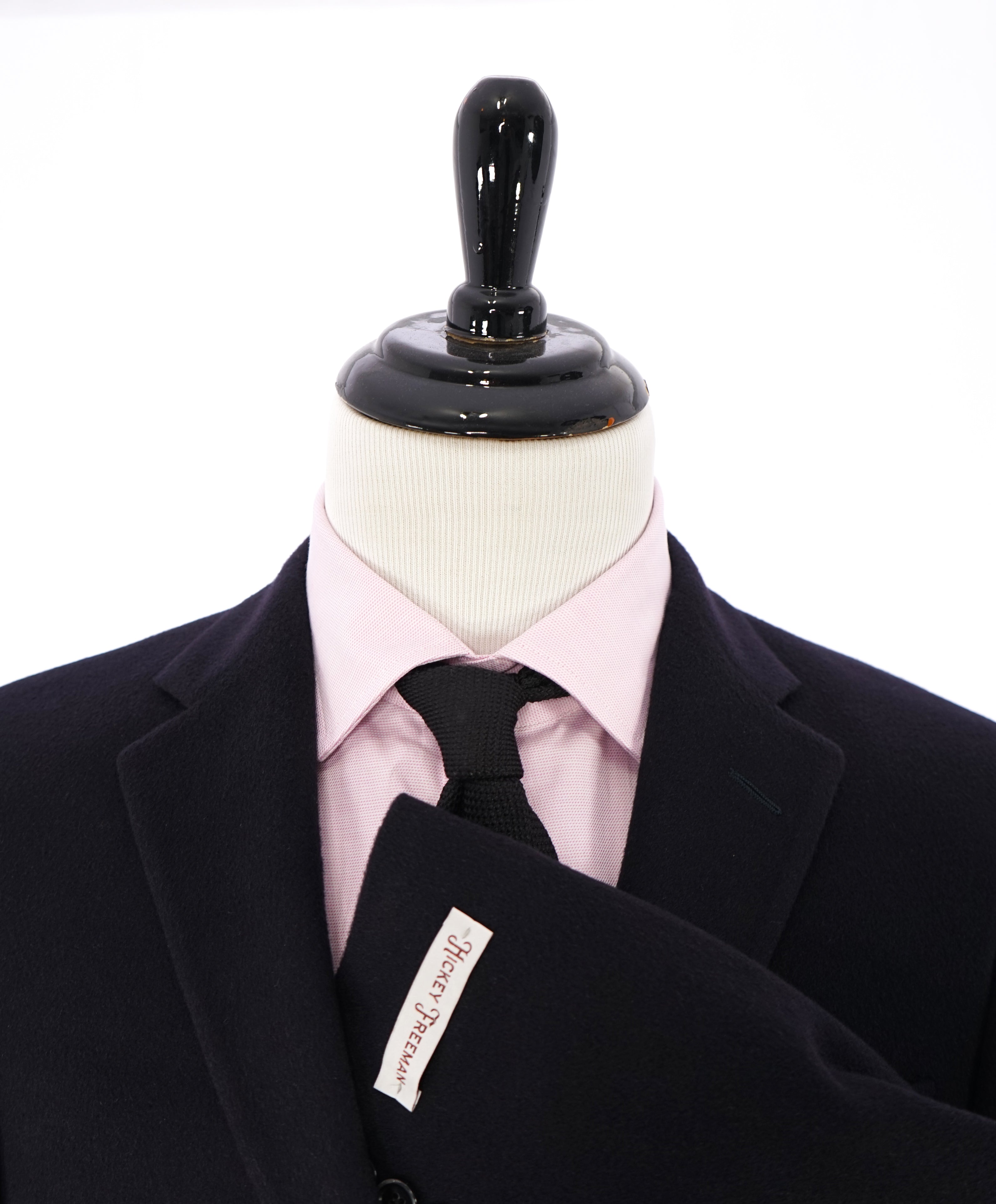 HICKEY FREEMAN - 100% Cashmere Navy Blue "Milburn ii" Blazer - 36S