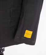 HICKEY FREEMAN - ERMENEGILDO ZEGNA Blue/Gray "Micronsphere" Silk Suit - 42S