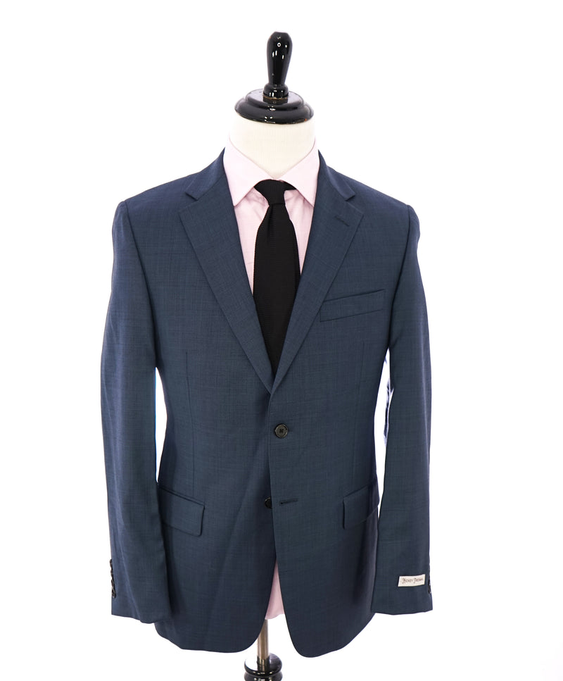 HICKEY FREEMAN - Pastel Blue Textured Wool "Milburn ii" Suit - 40R