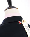 THOM BROWNE - Navy Cotton Blazer With Iconic LOGO Detailing - SZ 2 (38US)