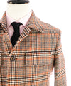 $2,995 ELEVENTY - CASHMERE/WOOL Camel/Orange Jacket Style Coat- 40 (50EU)