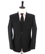 ARMANI COLLEZIONI - "EXECUTIVE Collection" Tonal Black Stripe Super 150's Suit- 36R