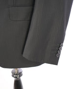 ARMANI COLLEZIONI - "EXECUTIVE Collection" Tonal Black Stripe Super 150's Suit- 36R