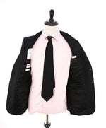 ARMANI COLLEZIONI - "EXECUTIVE Collection" Tonal Black Stripe Super 150's Suit- 36R