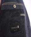 HUGO BOSS - "Guabello" Italian Fabric Blue MicroCheck Blazer Pearl Buttons - 44R