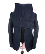 Z ZEGNA - MOHAIR Blend Blue Drop 8 Slim Wool Suit - 36R