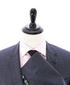 HUGO BOSS - "Guabello" Italian Fabric Blue MicroCheck Blazer Pearl Buttons - 44R