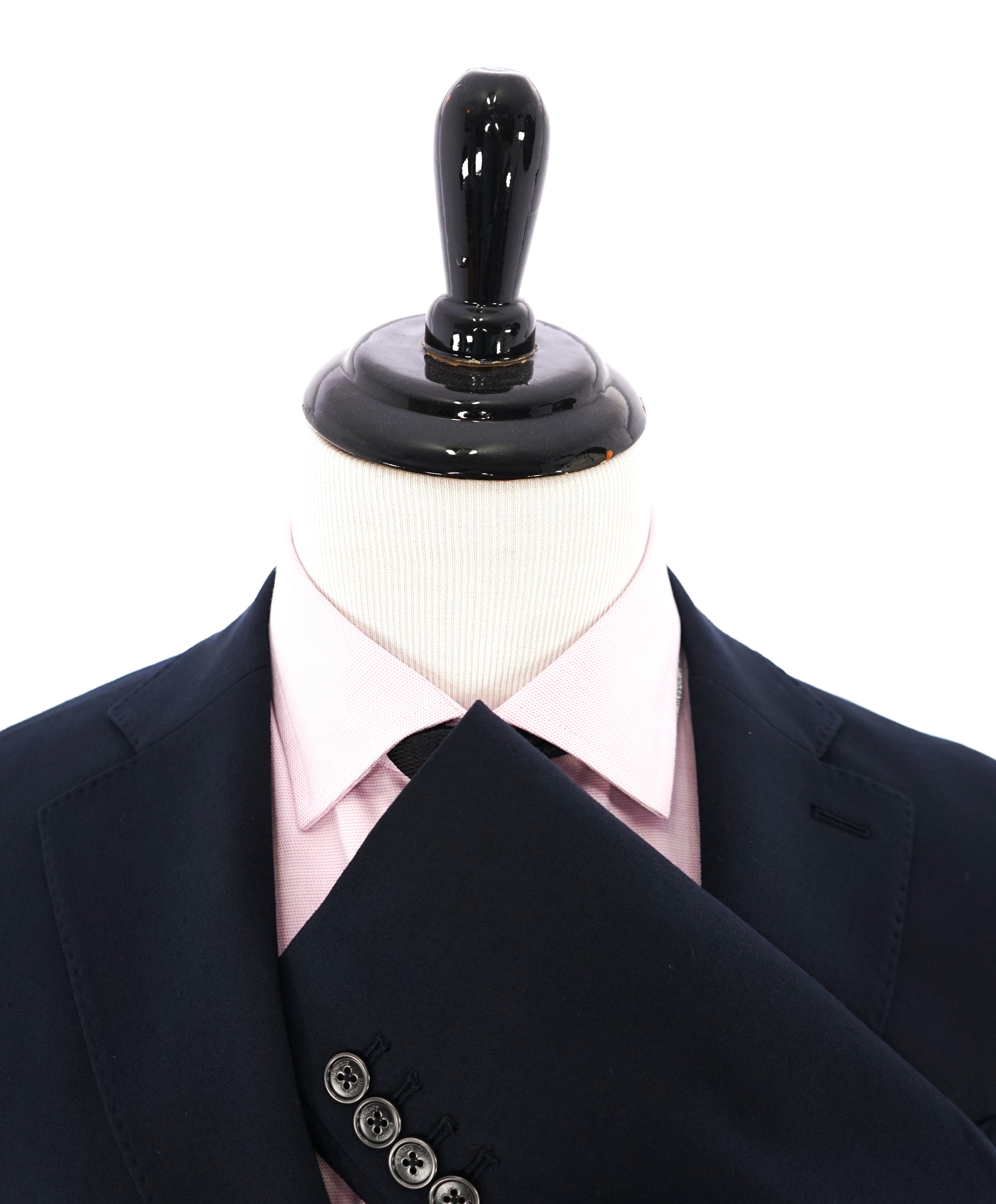 ELEVENTY - Iconic Navy Blazer W LOGO Buttons Active Stretch Fabric - 36R