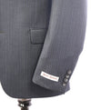 HICKEY FREEMAN - Gray on Gray Tonal Stripe "Milburn ii" Notch Lapel Suit - 42L