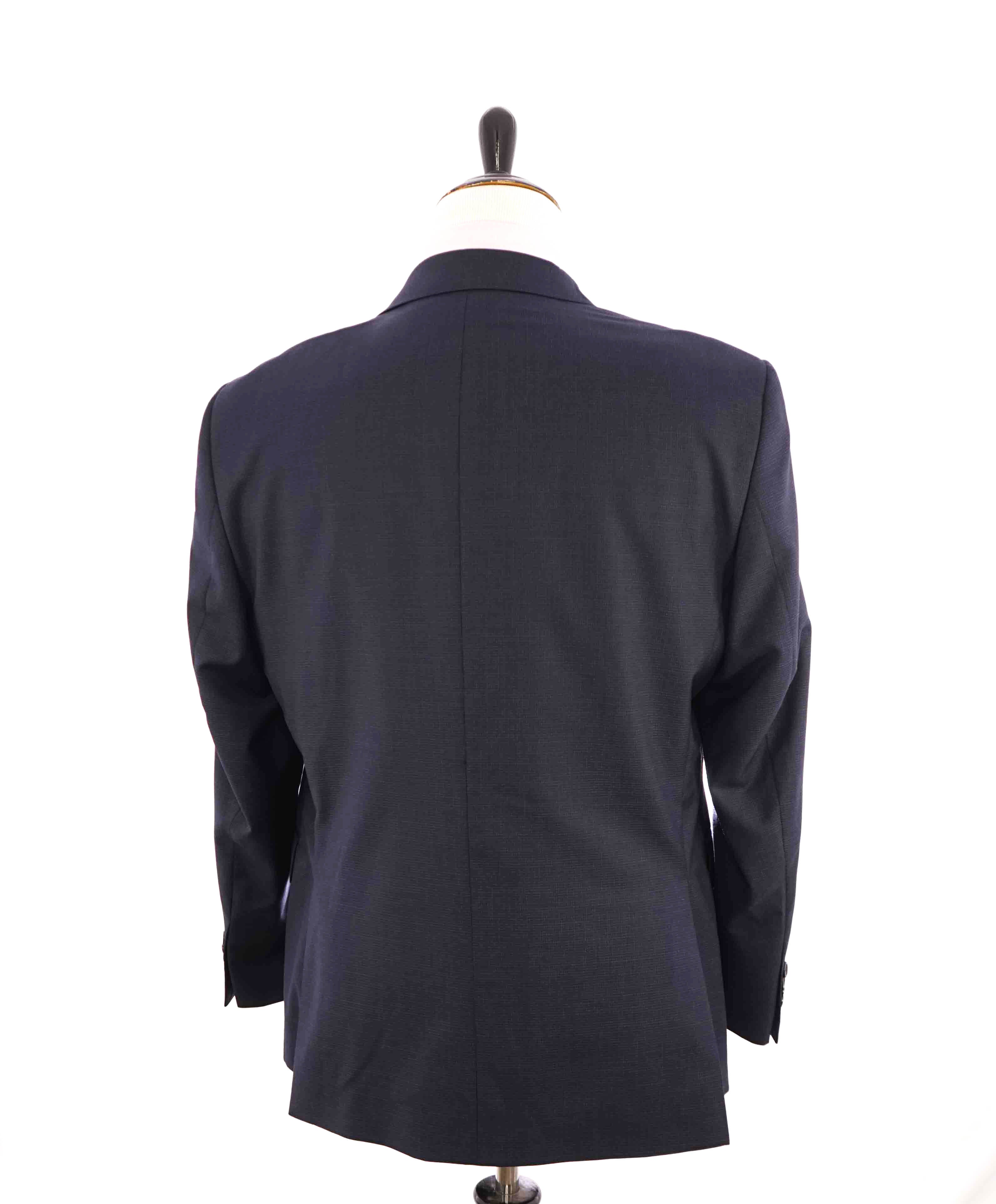 $995 ERMENEGILDO ZEGNA - By SAKS FIFTH AVENUE "Classic" Blue Blazer- 44S