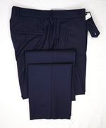 ELEVENTY - "PLATINUM" Hand Made Blue Peak Lapel Tuxedo Unconstructed - 36R