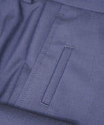 ELEVENTY - "PLATINUM" Hand Made Blue Peak Lapel Tuxedo Unconstructed - 36R